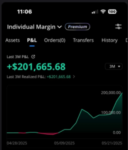 Testimonial P&L Chart